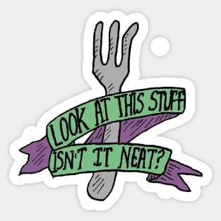 The Little Mermaid fork Sticker